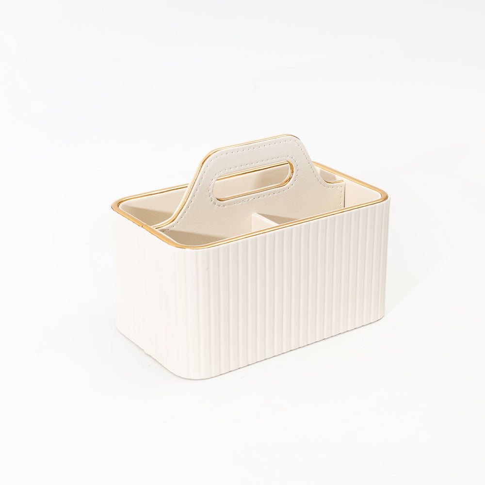 Columns Storage Caddy - Ivory