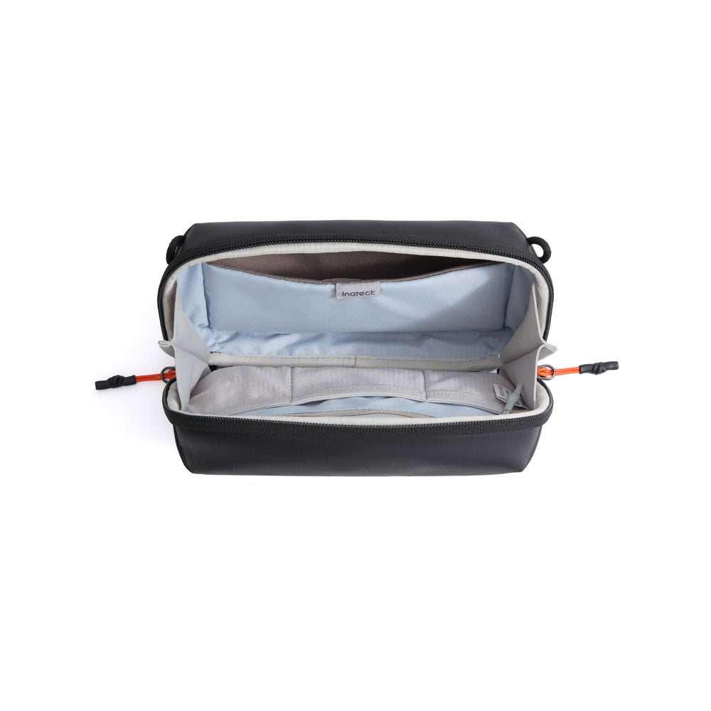 Portable Tech Pouch - Black Grey