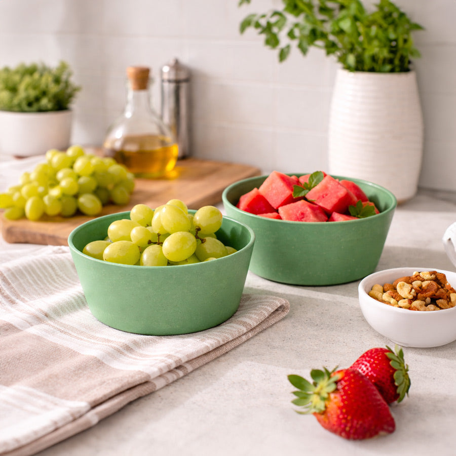 Connect Medium Bowls, Set of 2 - Green