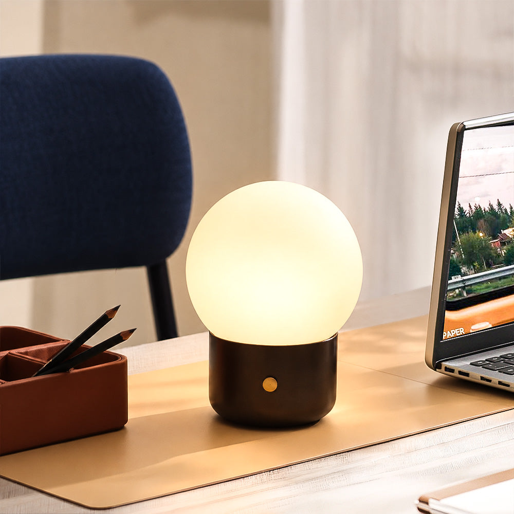 Tromso Rechargeable Lamp Medium - Coffee