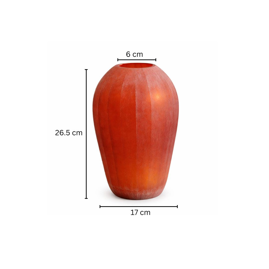Camden Glass Vase Large - Sunset