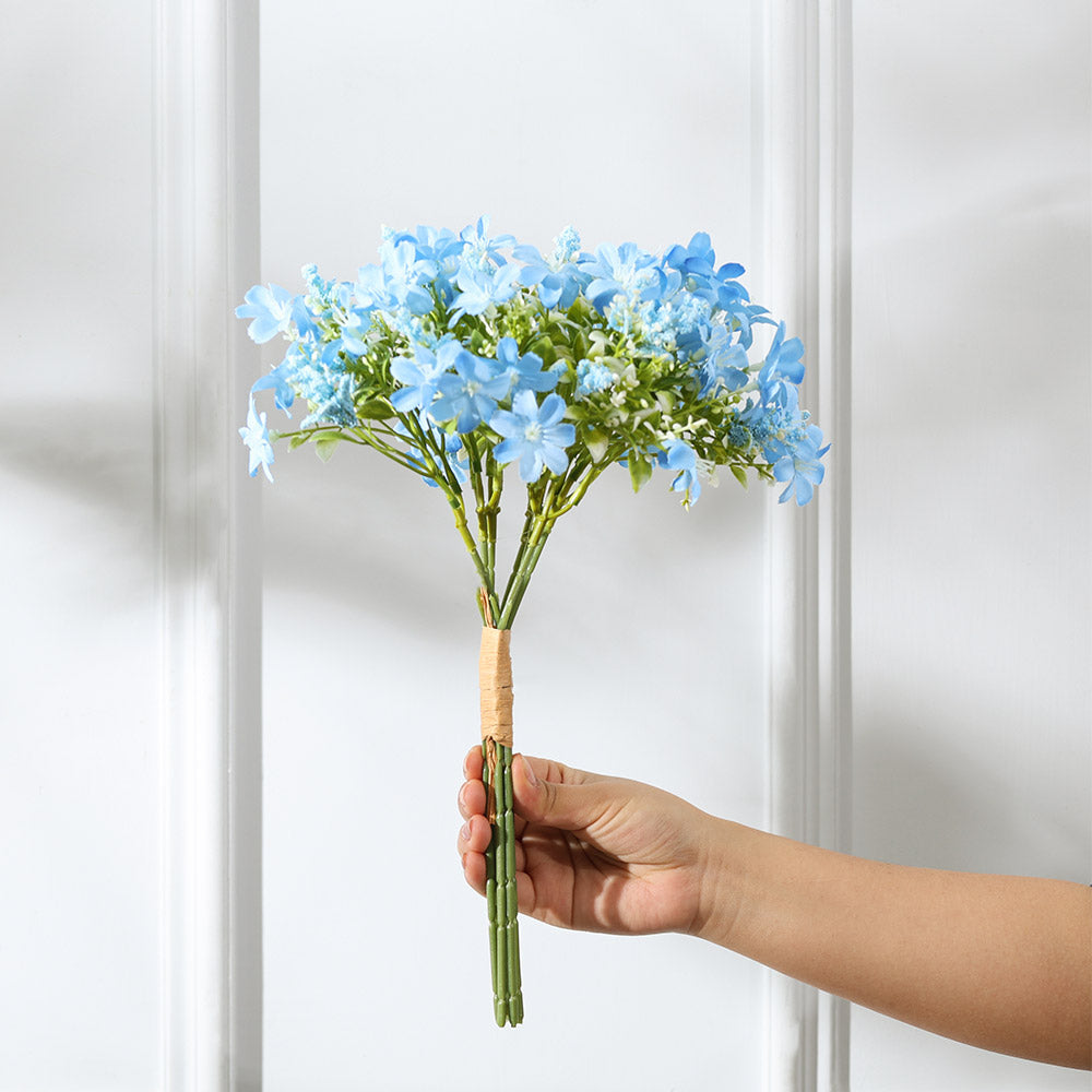 Cosmos Faux Bunch - Sky Blue