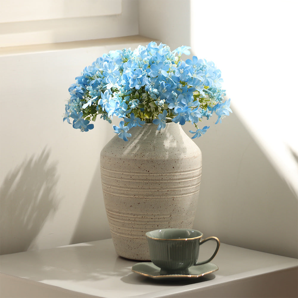 Cosmos Faux Bunch - Sky Blue