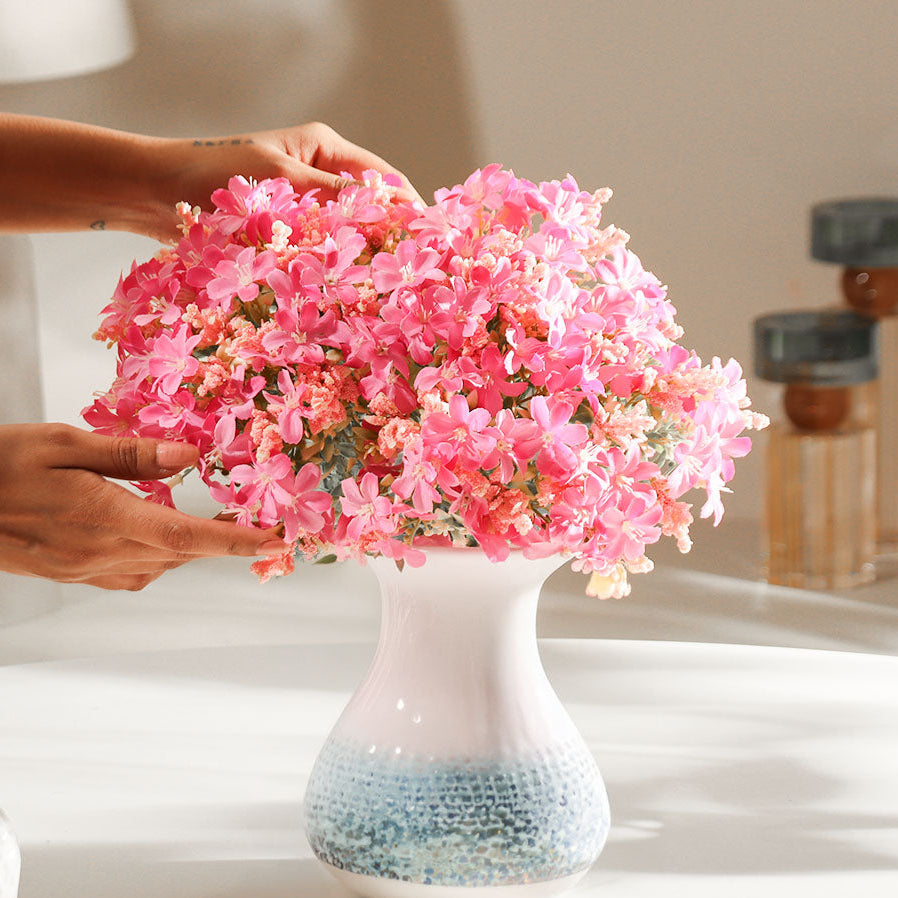 Cosmos Faux Bunch - Dark Pink