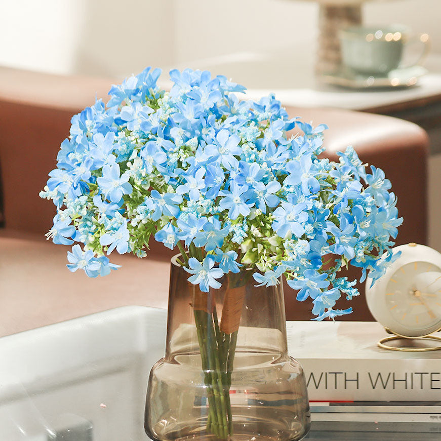 Cosmos Faux Bunch - Sky Blue