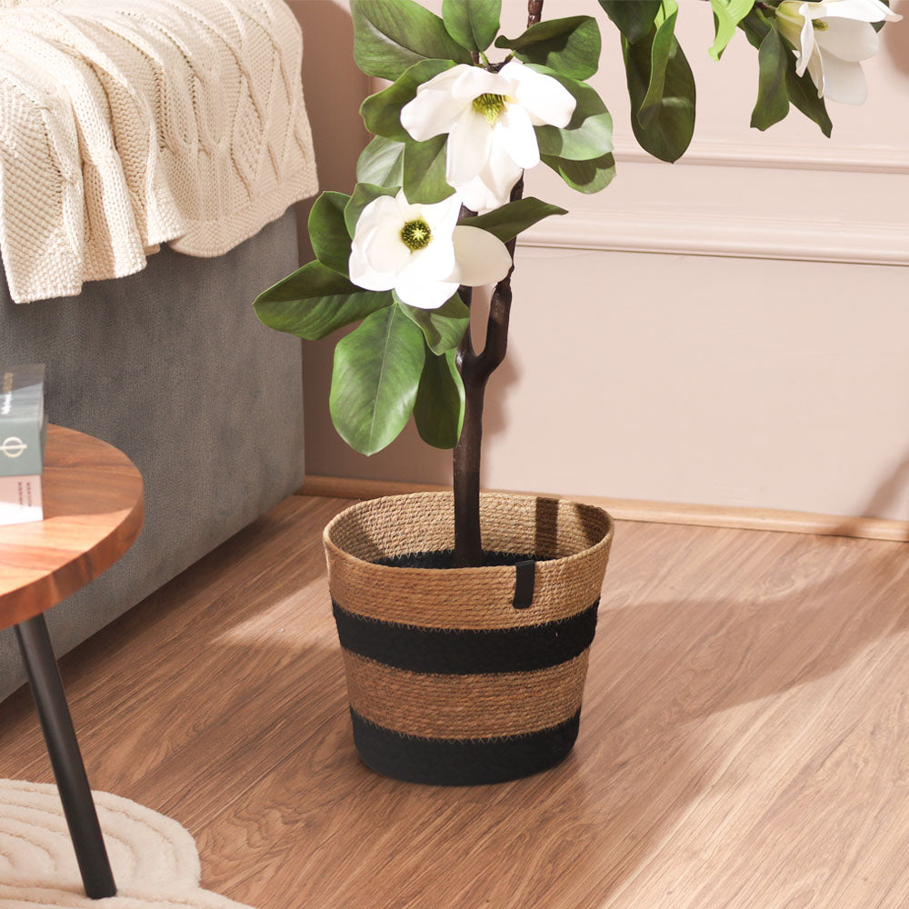 Cotton & Moonj Tapered Planter - Monochrome