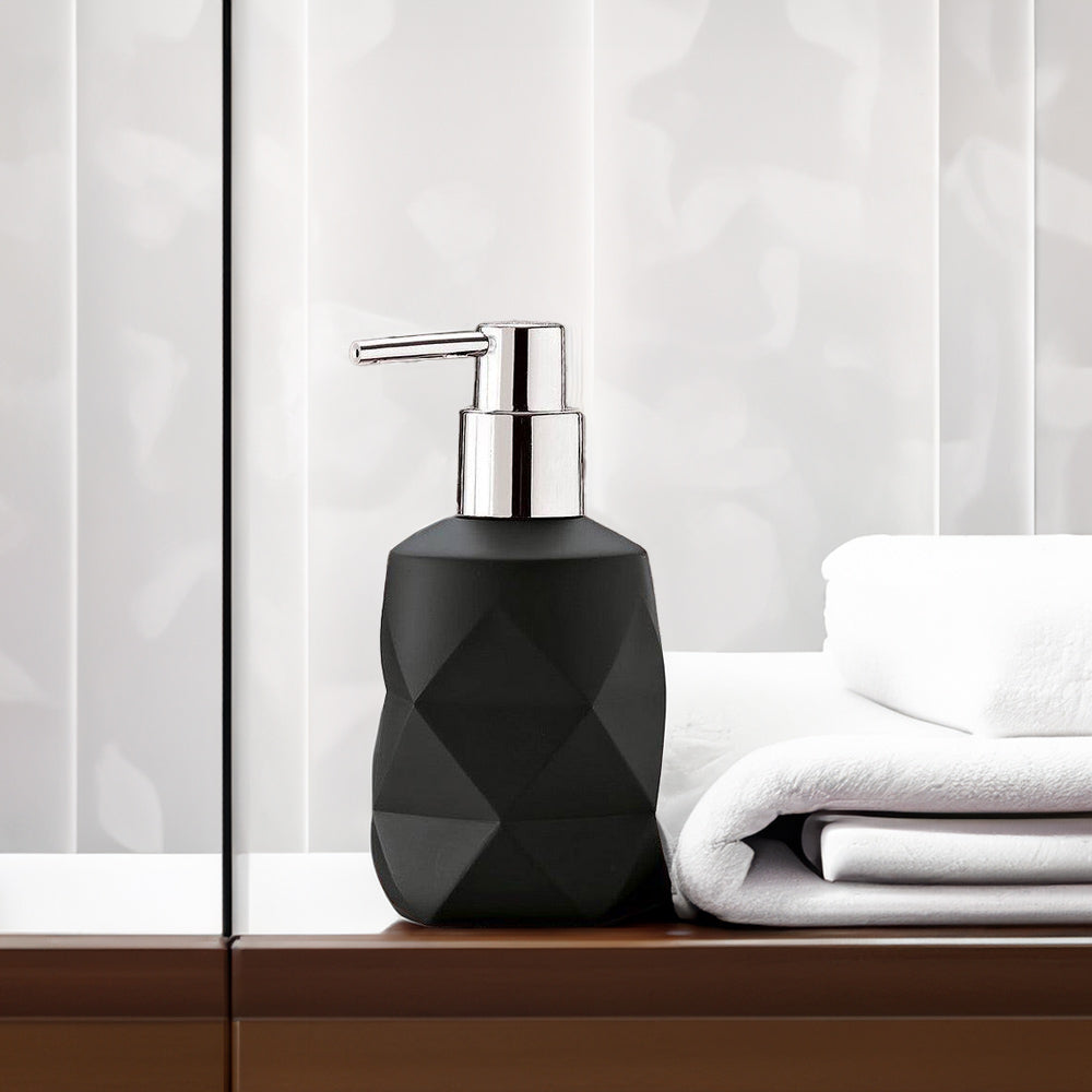 Crackle Soap Dispenser - Black