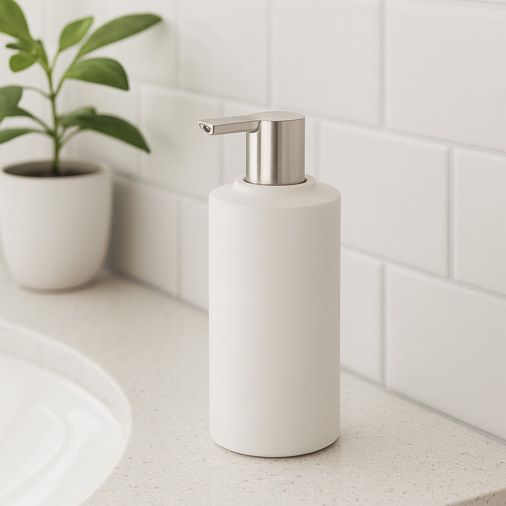 Creto Soap Dispenser - Lily White
