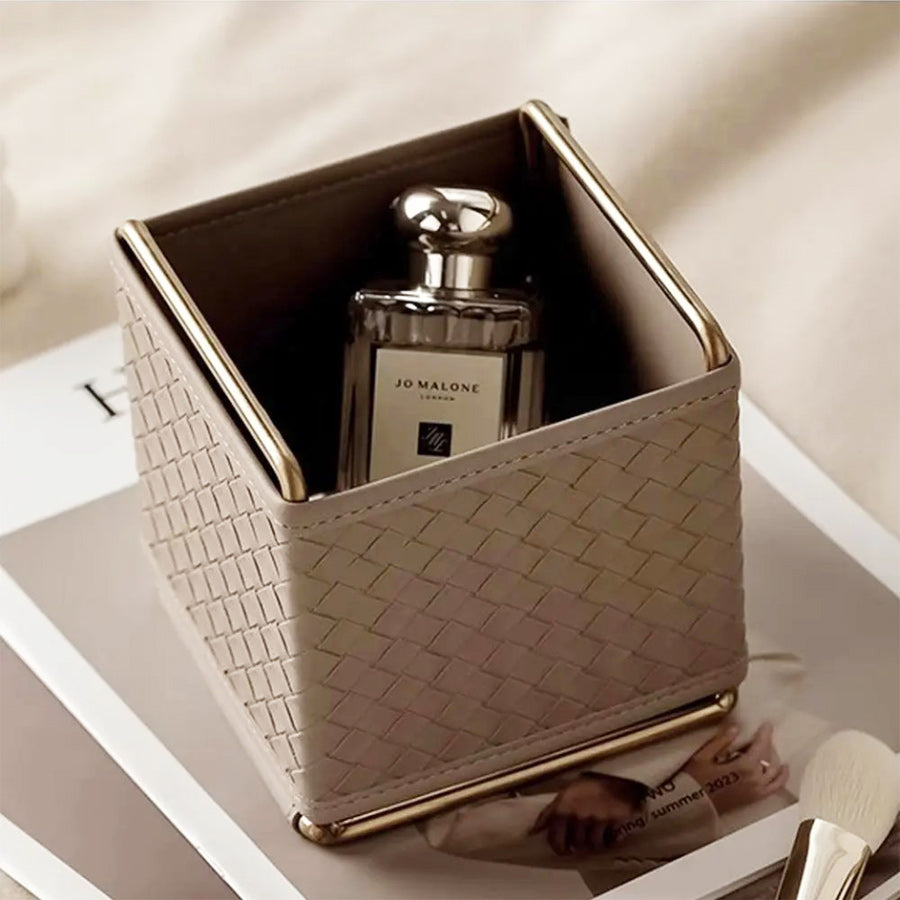 Cross Square Organiser Small - Caramel Brown