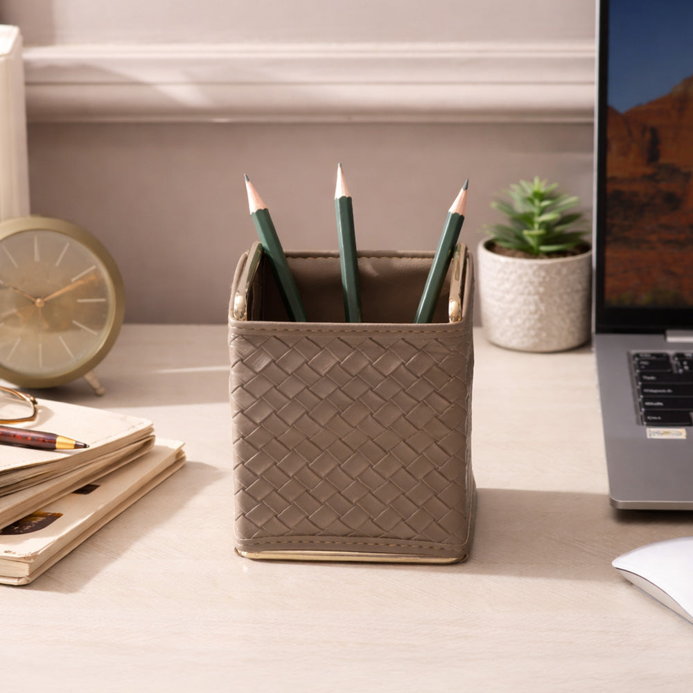 Cross Square Organiser Small - Caramel Brown