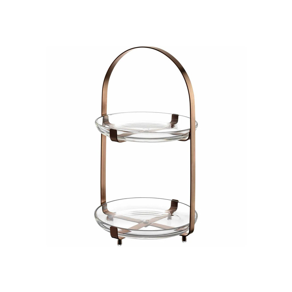 Cucina Tiered Serving Plates - Copper
