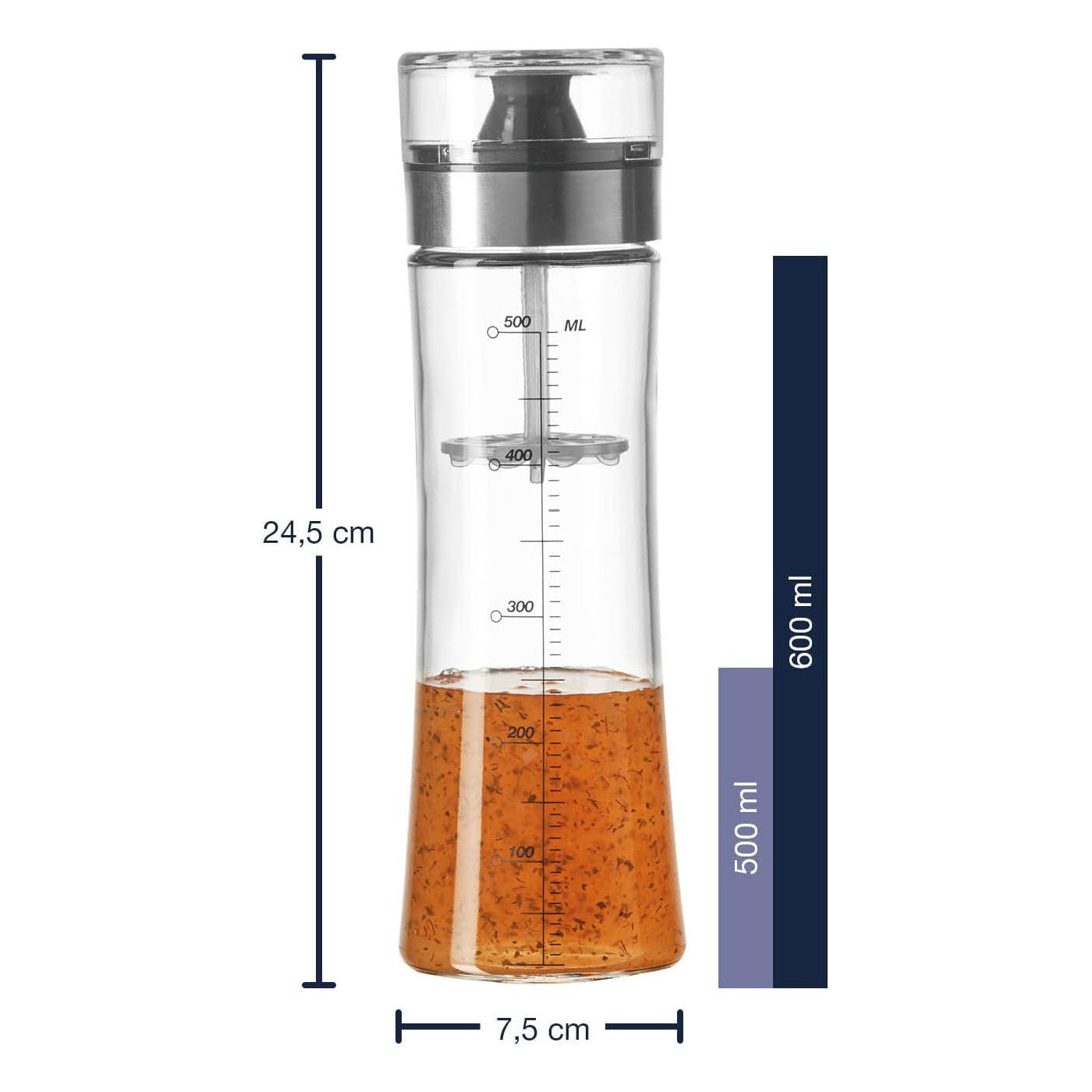 Cucina Salad Dressing Shaker