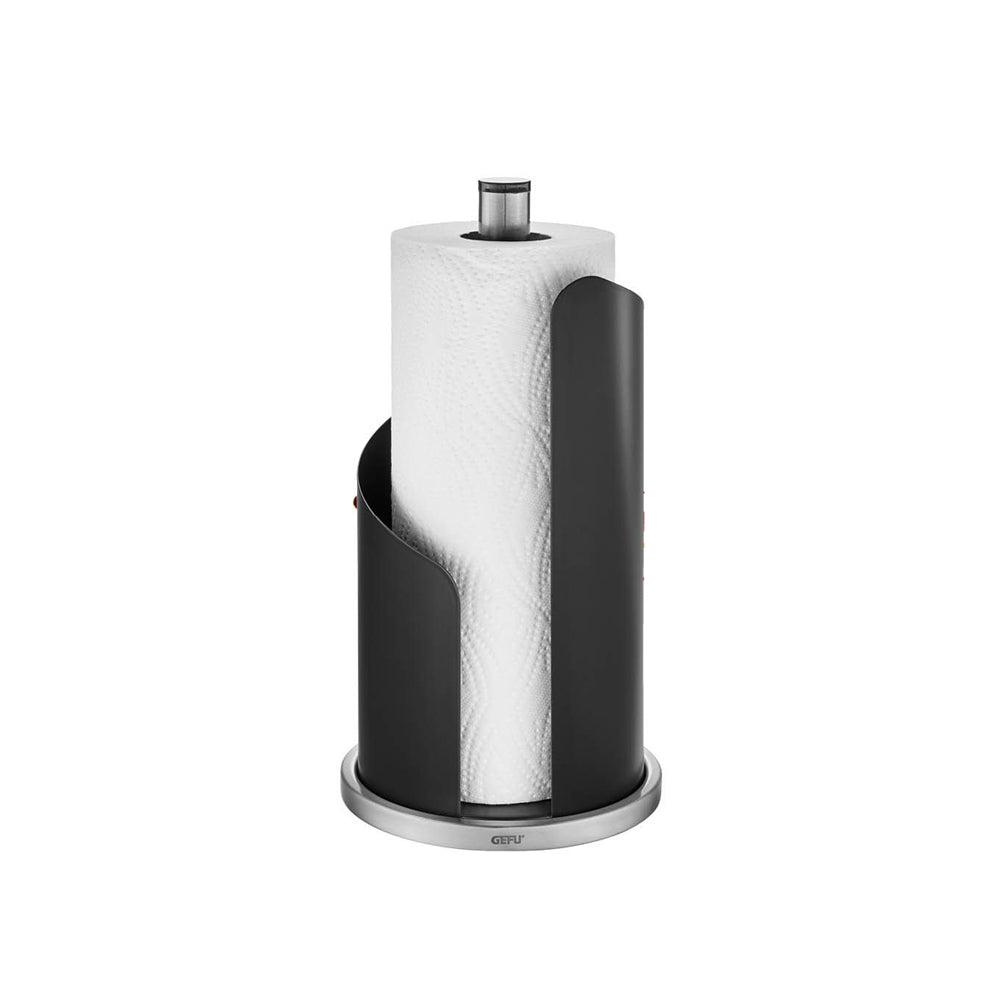 Curve Kitchen Roll Holder - Black