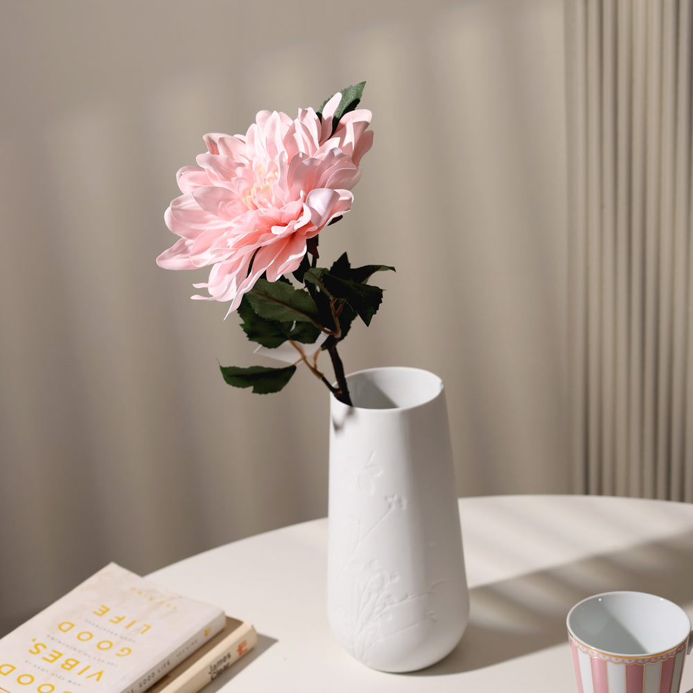 Dahlia Faux Stem - Pink