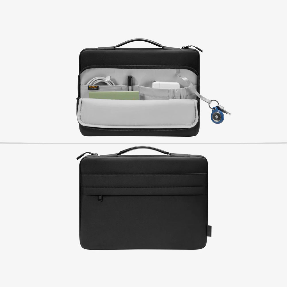 Defender A14 Premium Laptop Briefcase - Black 15 to 16 Inch