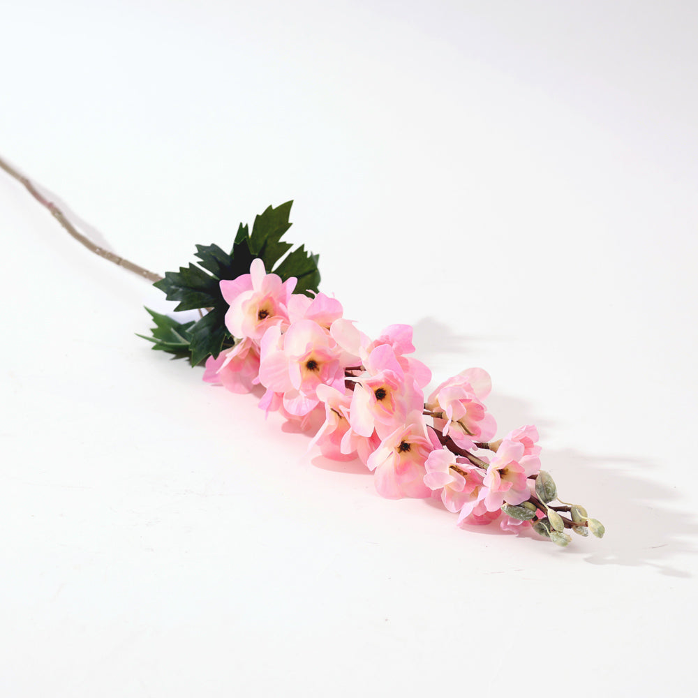 Delphinium Faux Stem - Coral