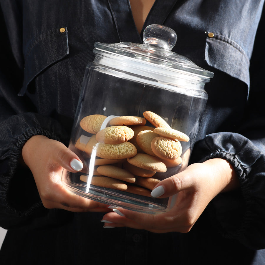 Dema Glass Storage Jar Large