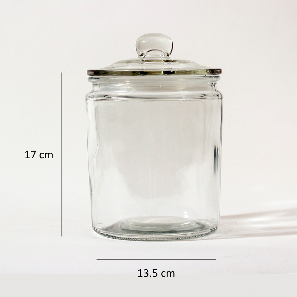 Dema Glass Storage Jar Large