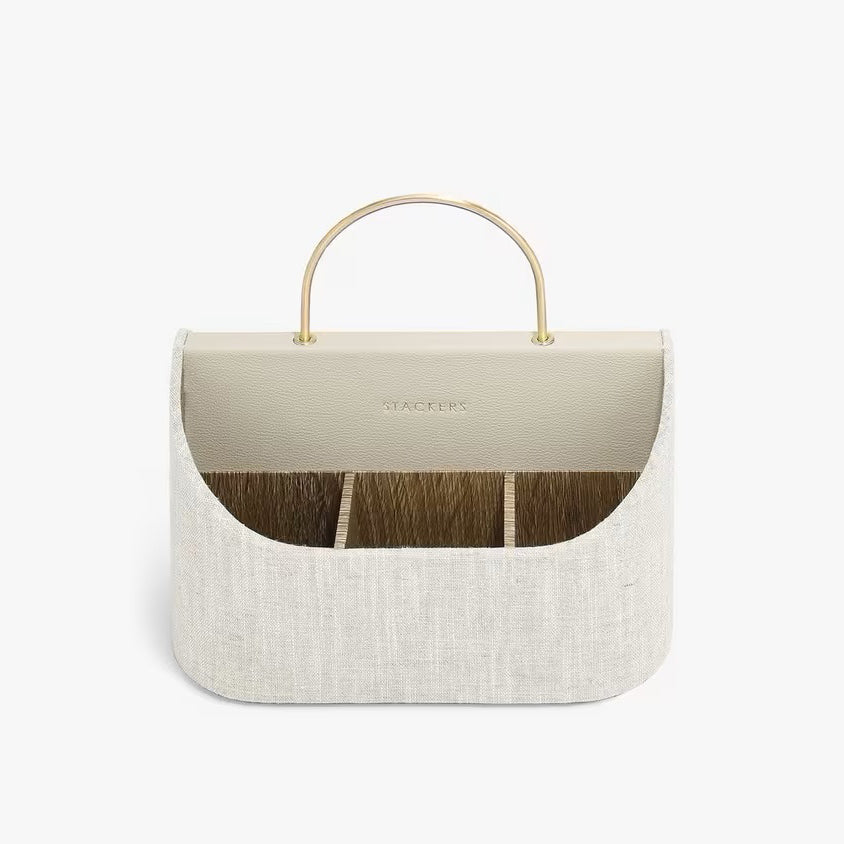 Desk Caddy - Oatmeal & Linen