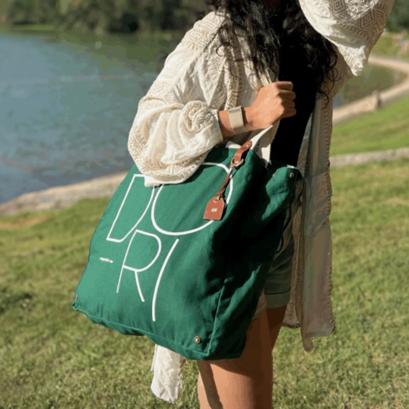 Dori Tote Bag - Green
