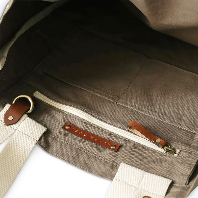 Dori Tote Bag - Greige