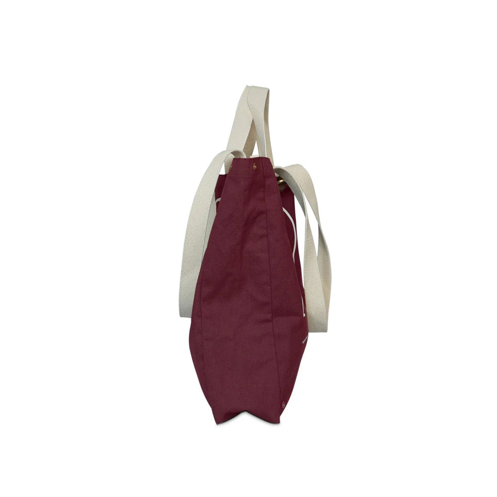 Dori Tote Bag - Maroon