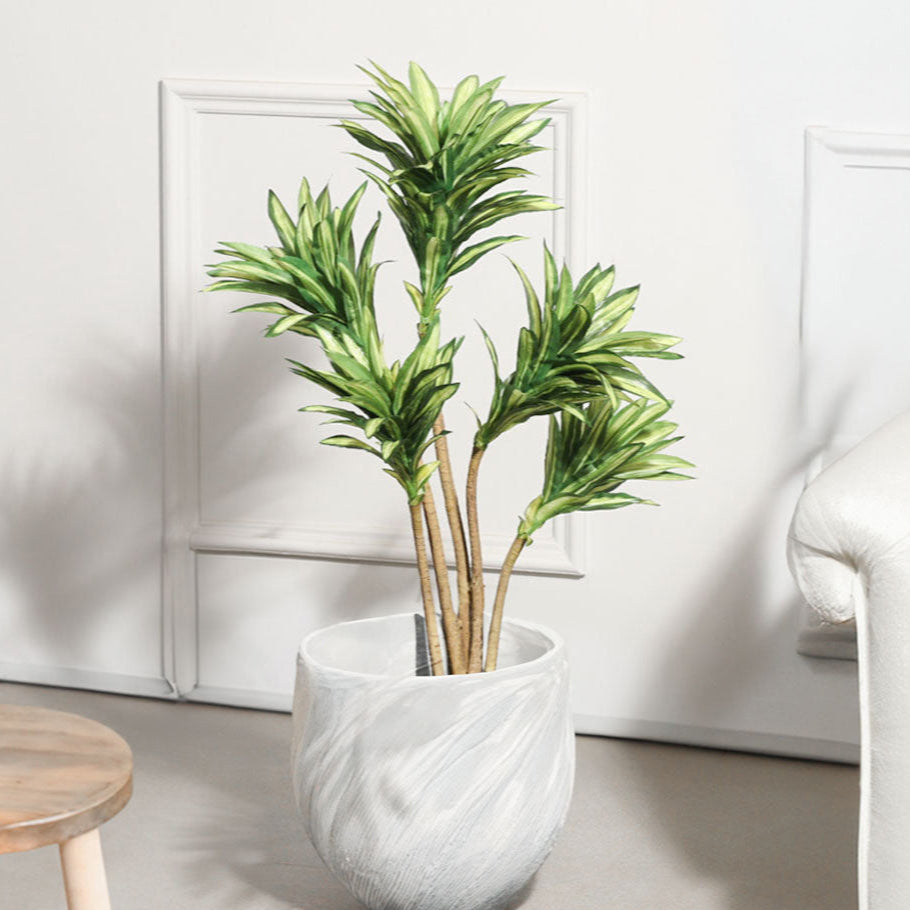 Dracaena Artificial Potted Plant - Medium