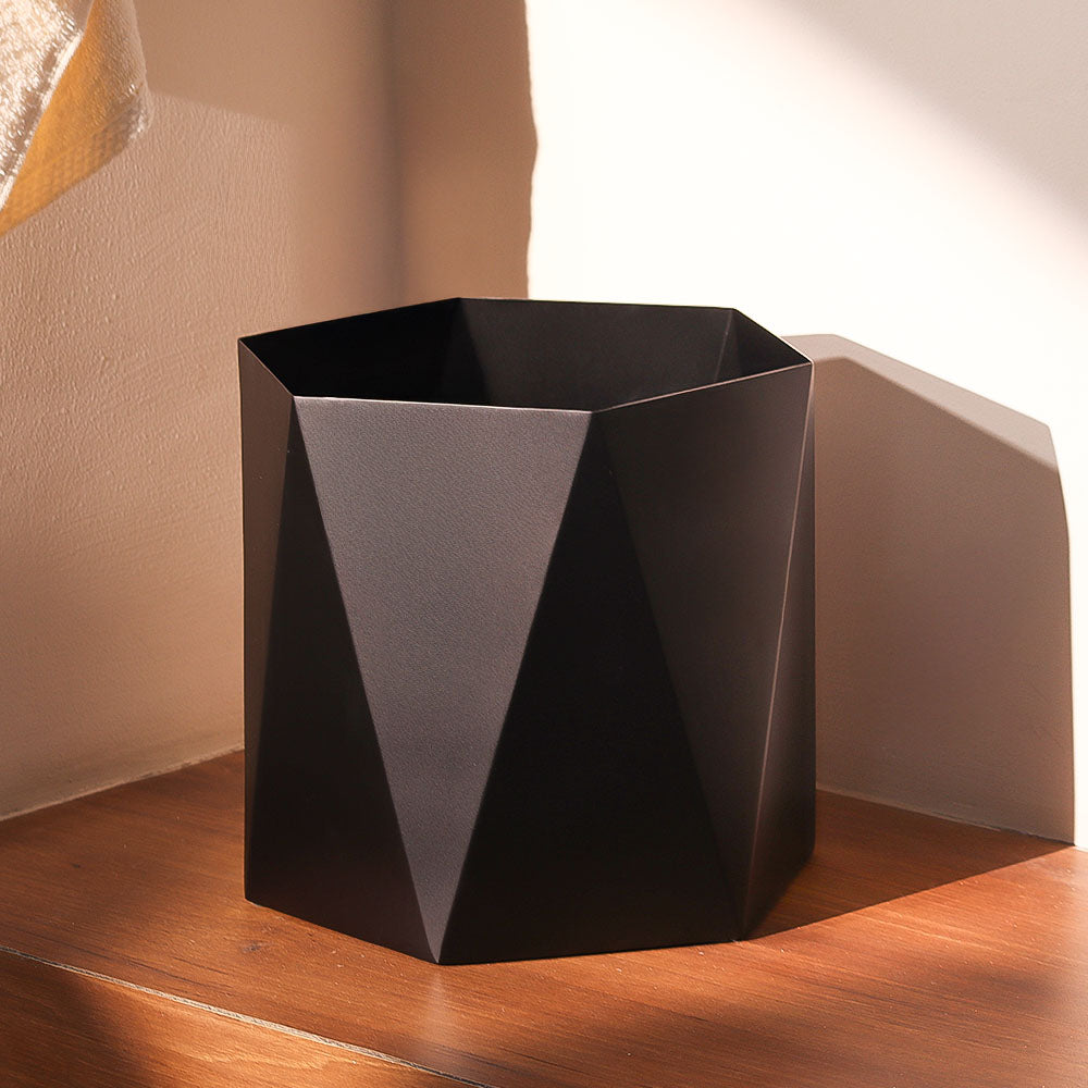 Duke Waste Basket - Black