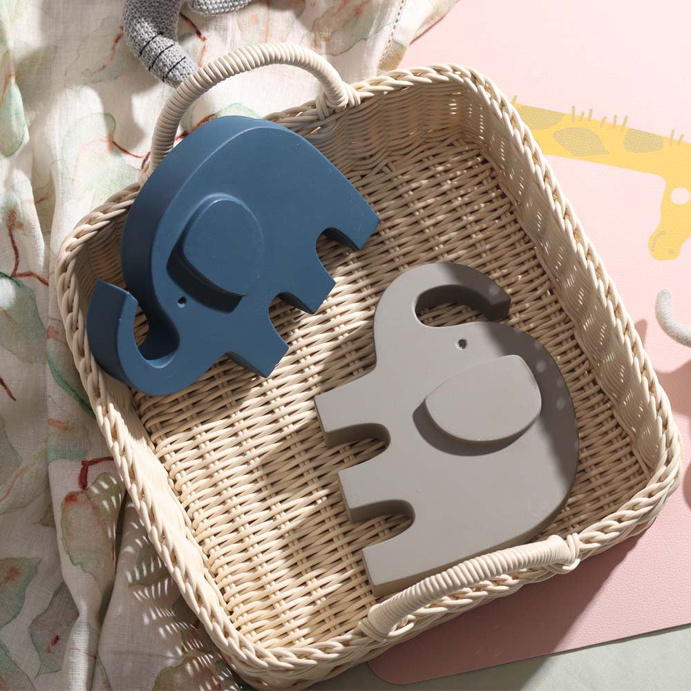 Dumbo Concrete Sculpture - Dark Blue