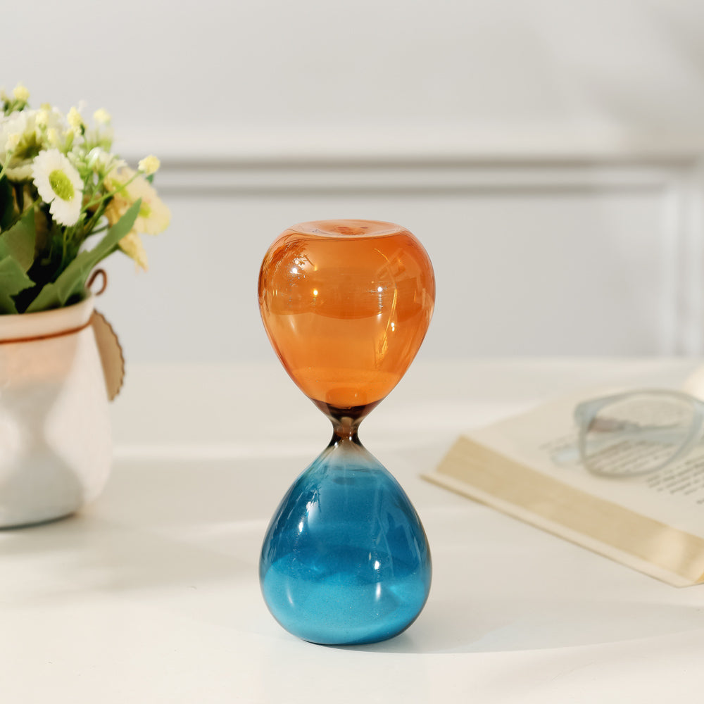 Duo Hourglass Small - Blue & Orange