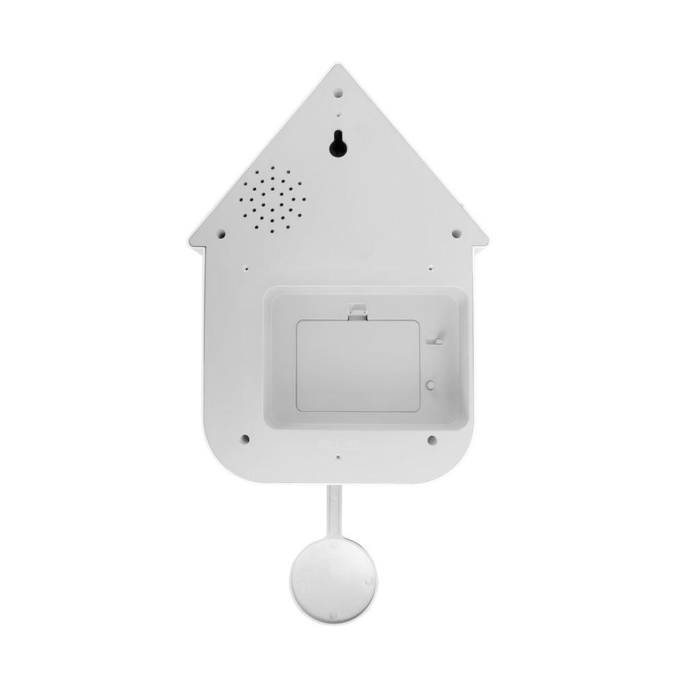 Dupla Cuckoo Pendulum Wall Clock - White