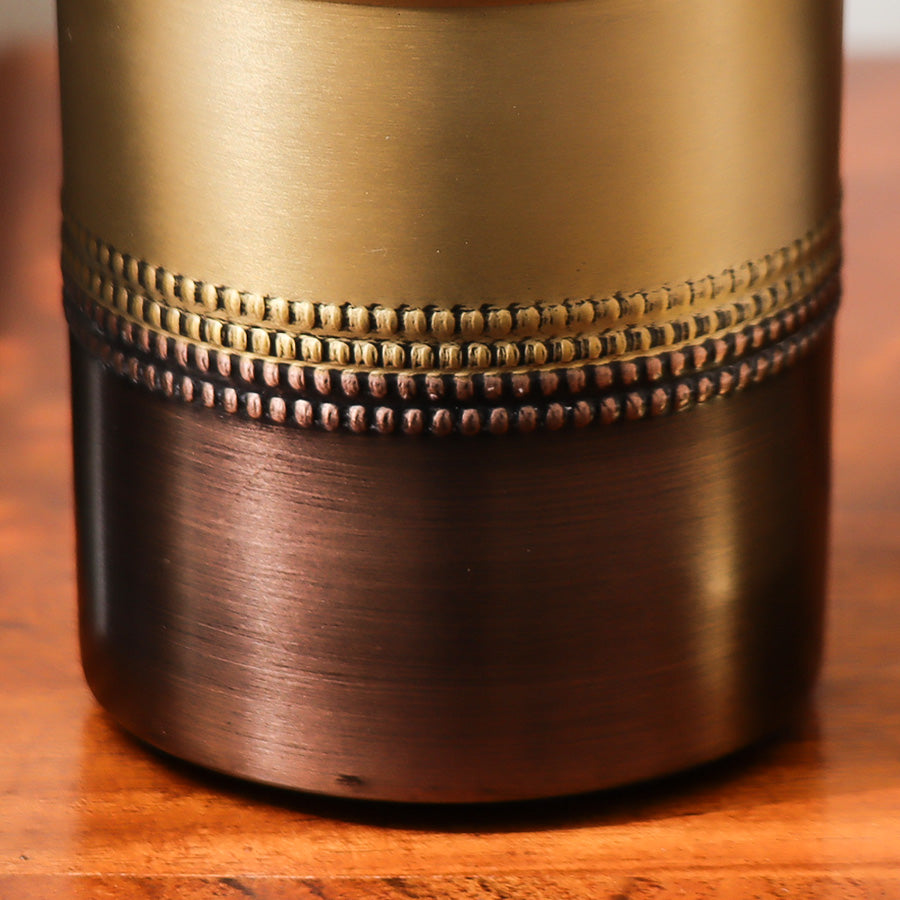 Duplo Storage Jar - Gold Bronze