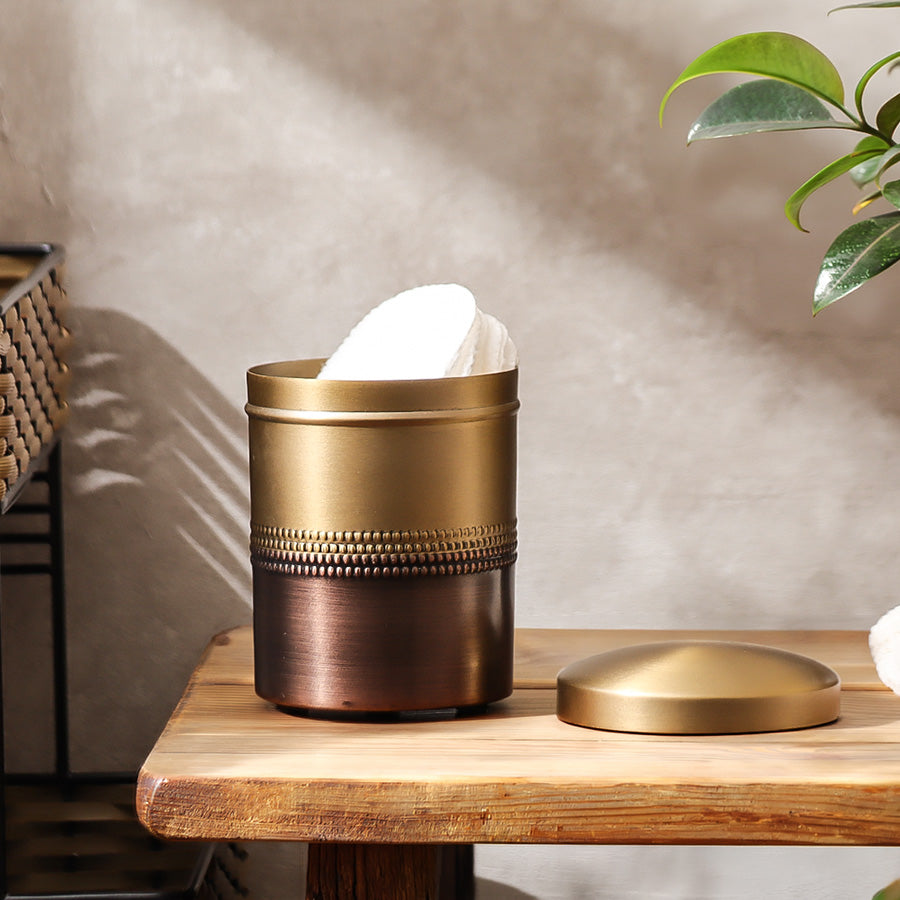 Duplo Storage Jar - Gold Bronze