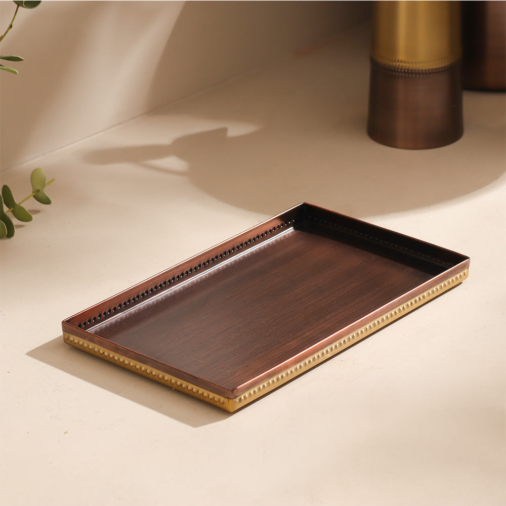 Duplo Valet Tray - Gold Bronze
