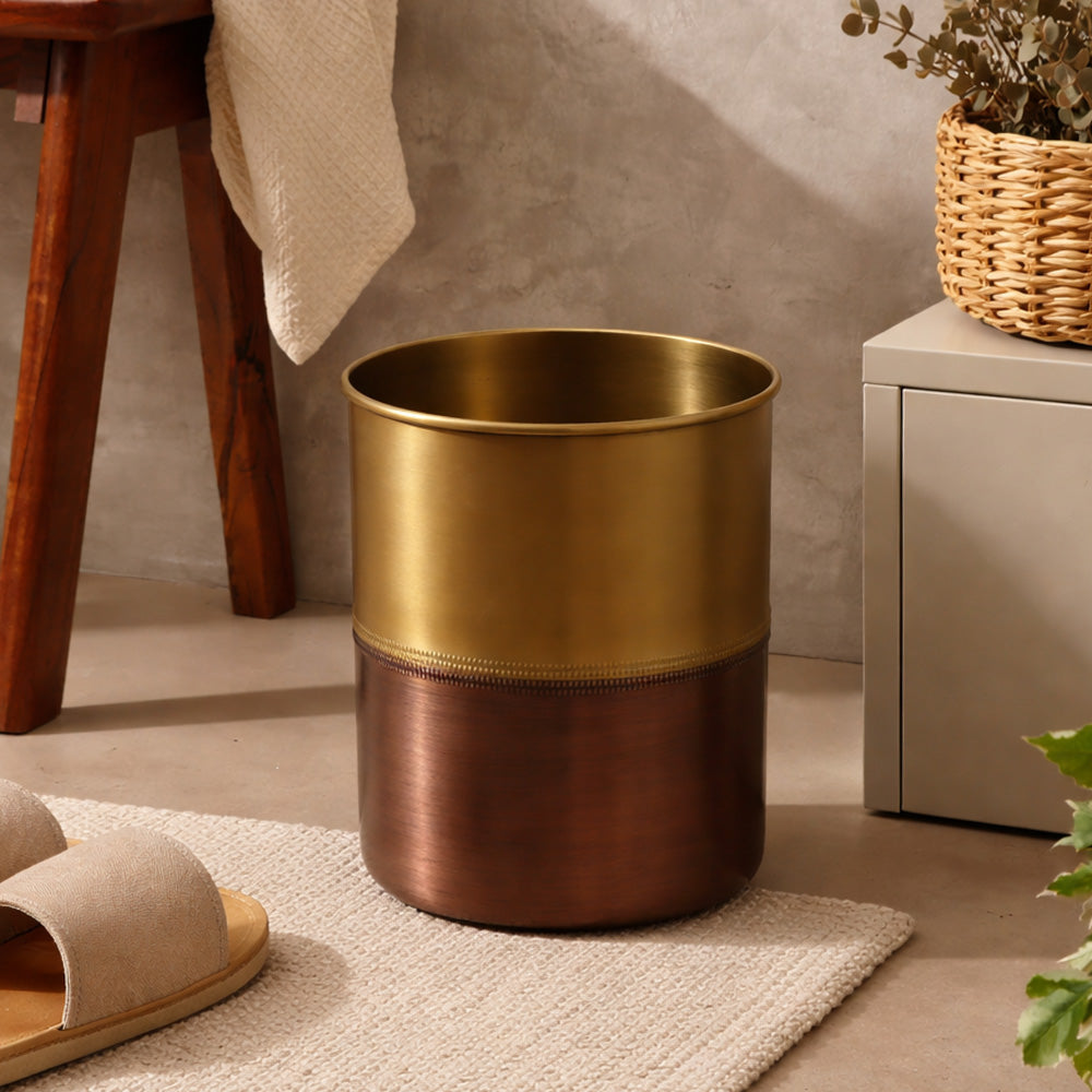 Duplo Waste Bin - Gold Bronze