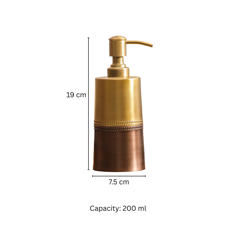 Duplo Soap Dispenser - Gold Bronze