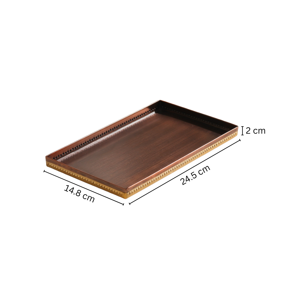Duplo Valet Tray - Gold Bronze