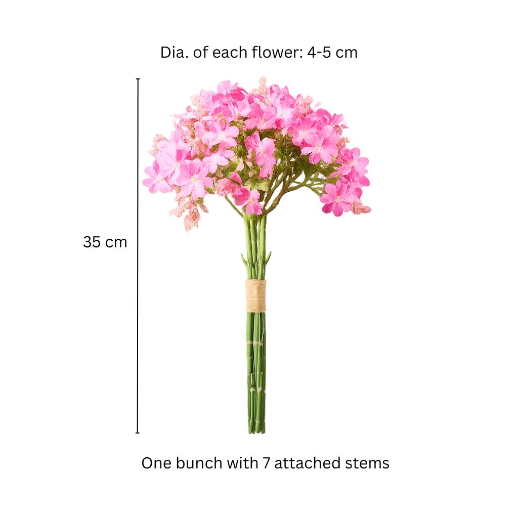 Cosmos Faux Bunch - Dark Pink