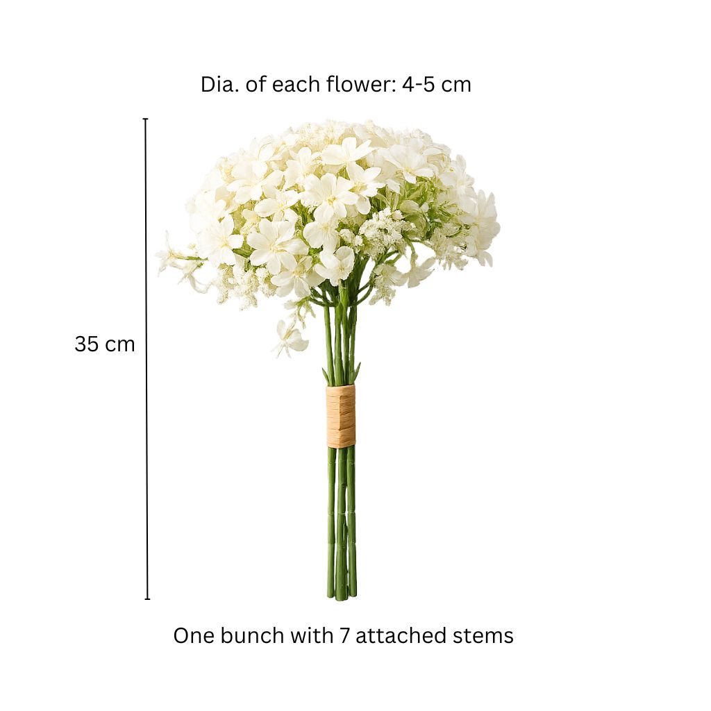 Cosmos Faux Bunch - Cream