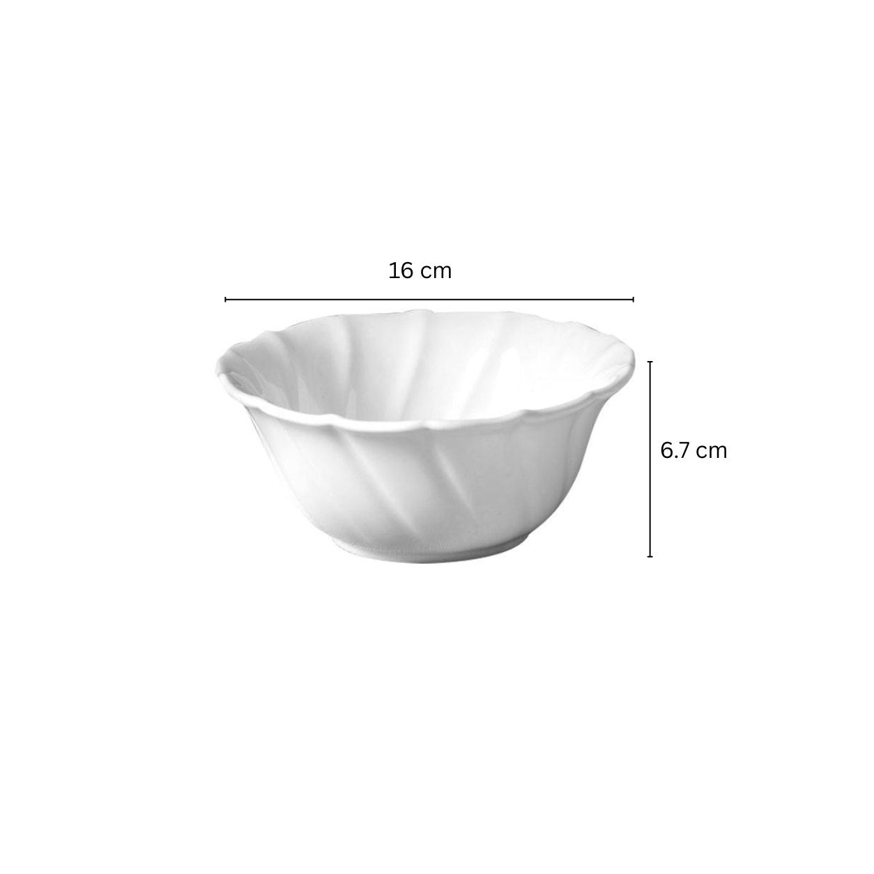 Alcove Medium Bowl - Vintage White