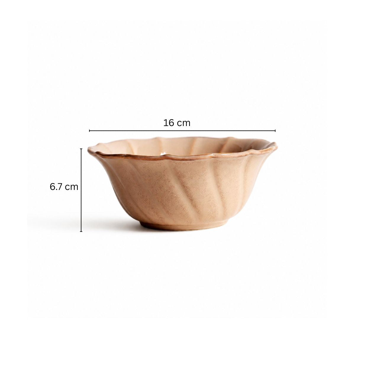 Alcove Medium Bowl - Old Rose