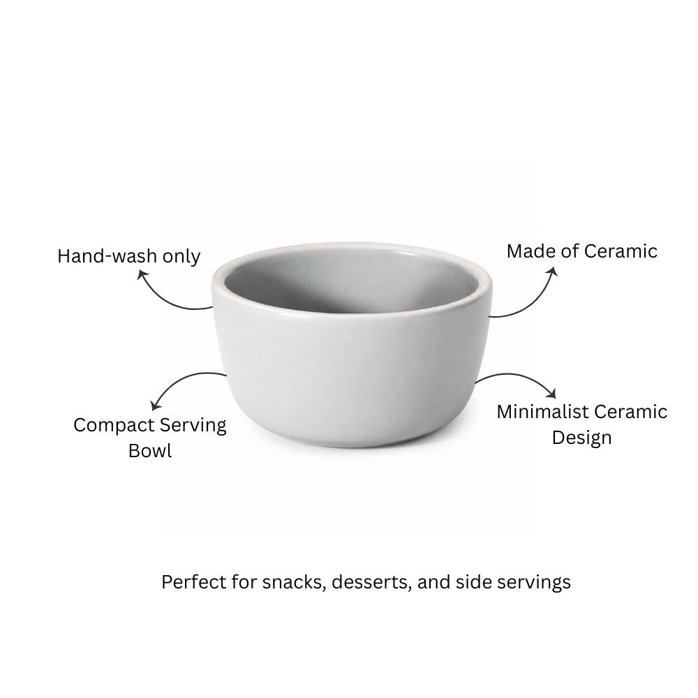 Harbor Small Bowl - Eucalyptus Grey