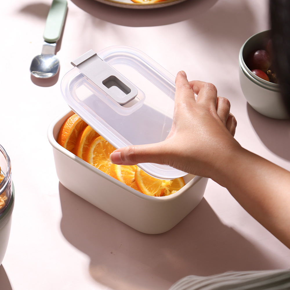 EasyClip V2 Storage Box 700ml - Nordic White