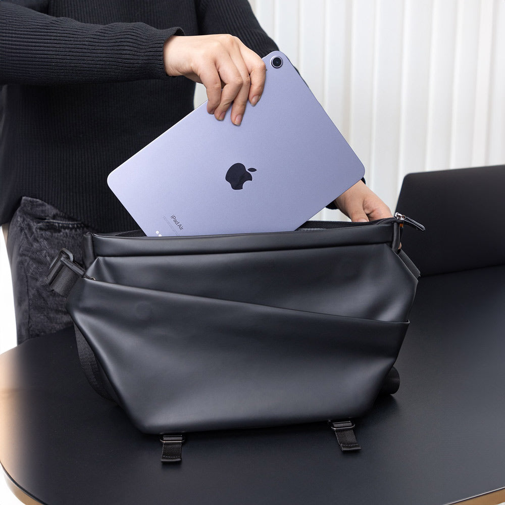 Multi-Purpose Crossbody Bag - Black