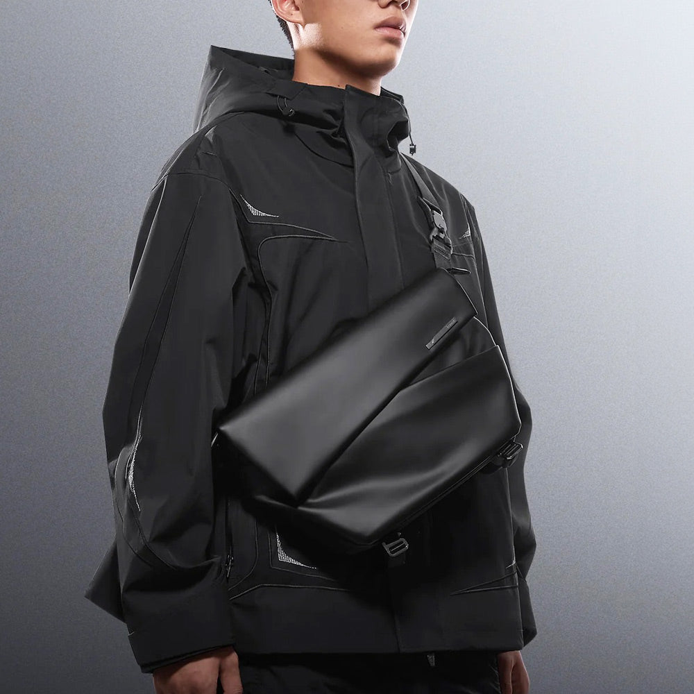 Multi-Purpose Crossbody Bag - Black