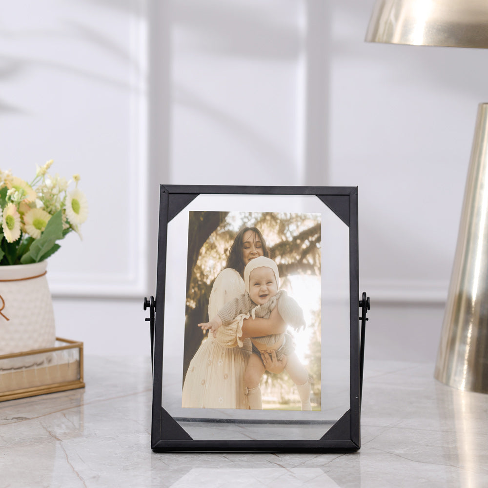 Edge Photo Frame Medium - Black