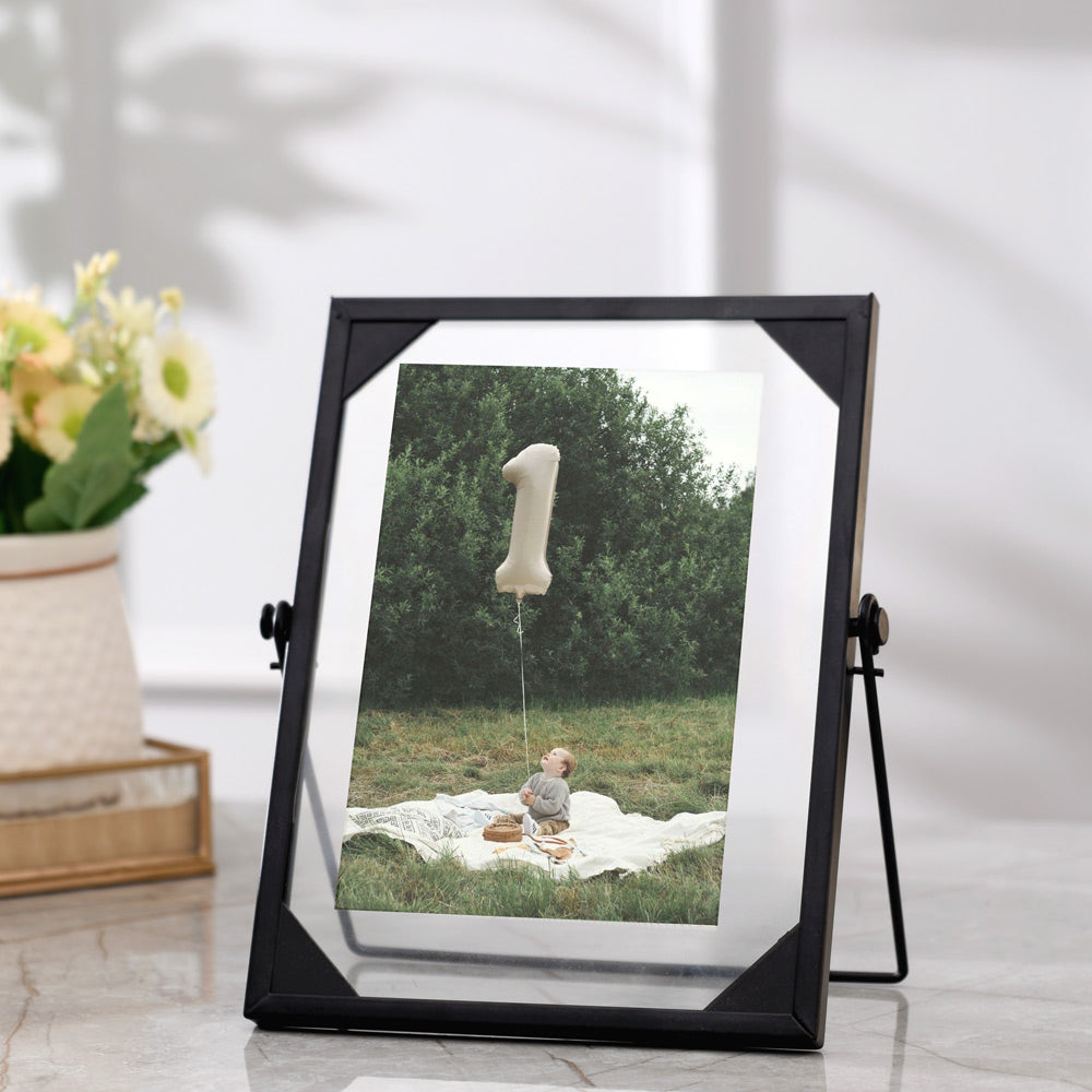 Edge Photo Frame Medium - Black