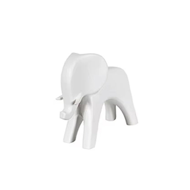 Elefante Decor Accent - White