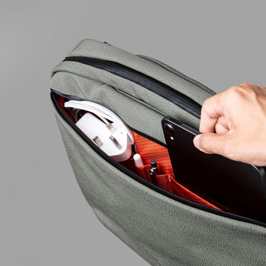 Elements Tech Brief Pro - Axoflux Sage Grey