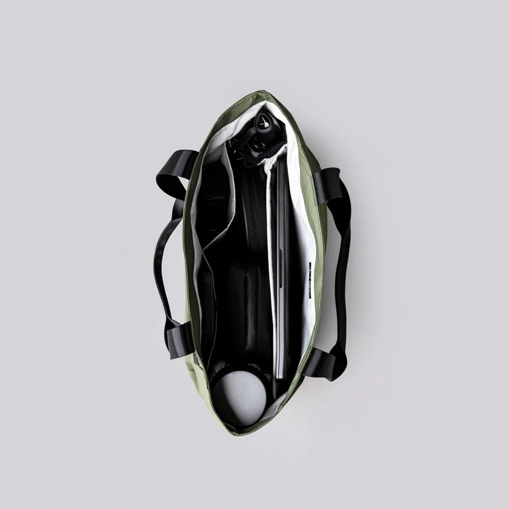Elements Tote Bag Large - Axoflux Green